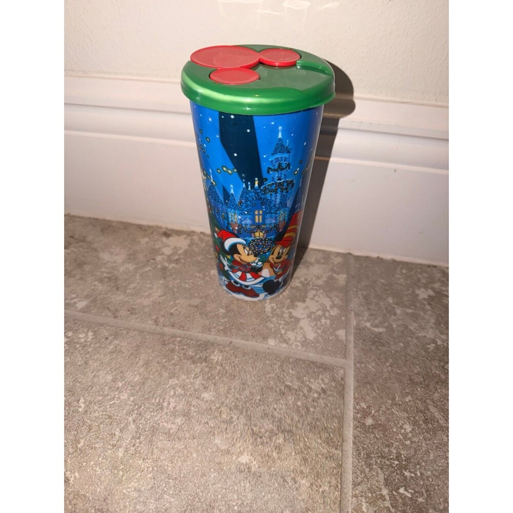 Disney Christmas tumbler cup Mickey Minnie holiday Disney parks